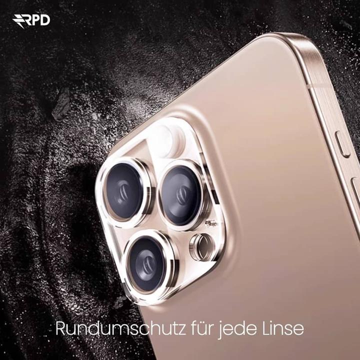 Image du produit RPD iPhone 12 Pro Max - Tempered Glass / Panzerglas Rückkamera - vollflächig transparent (1 pcs, Apple iPhone 12 Pro Max)