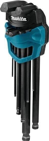 Actual product image Makita Hexagon socket set 9pcs.