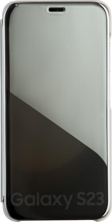 Image du produit Tecto Shield Fold Mirror View Case for Samsung Galaxy A14 4G / A14 5G silver (Samsung Galaxy A14, Samsung Galaxy A14 5G)