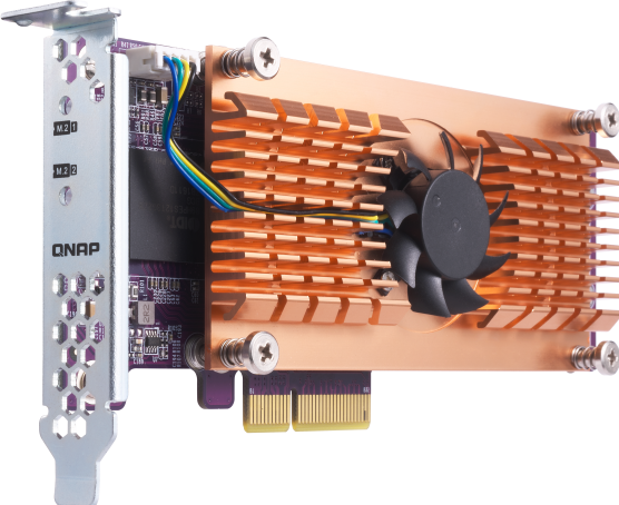 Actual product image QNAP DUAL M.2 SQM2-2P-244A