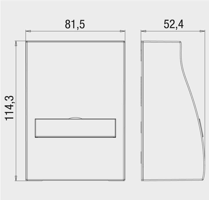 Actual product image Rutenbeck Surface-mounted housing