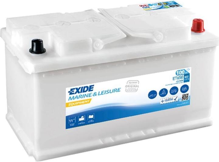 Immagine prodotto Exide Batteria ET650 Equipment (Semi-trazione) (12 V, 100 Ah)