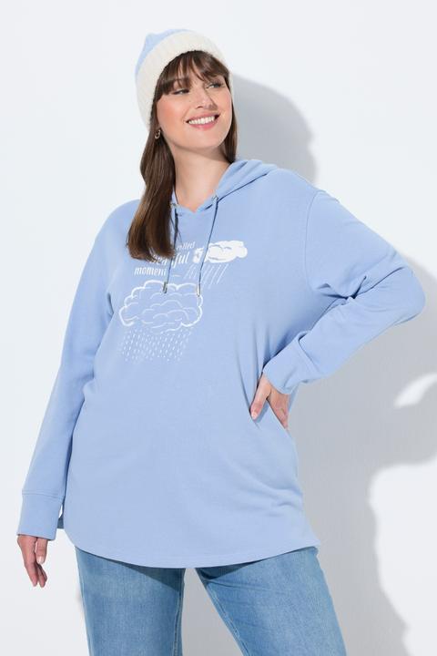 Produktbild Ulla Popken Hoodie, Zierperlen, Kapuze, Langarm (46, 48)