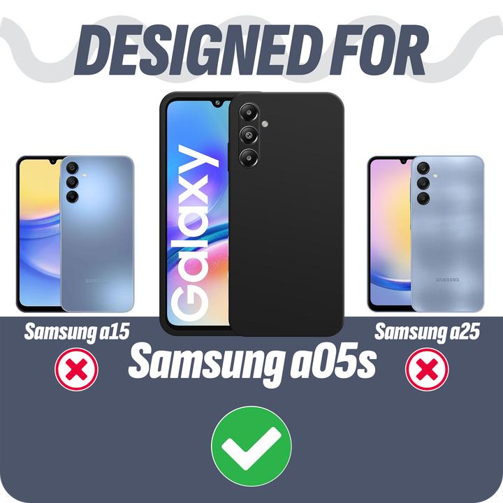 Actual product image Cazy Silicone Case Compatible with Samsung Galaxy A05s - Soft TPU Protection - (Samsung Galaxy A05s)