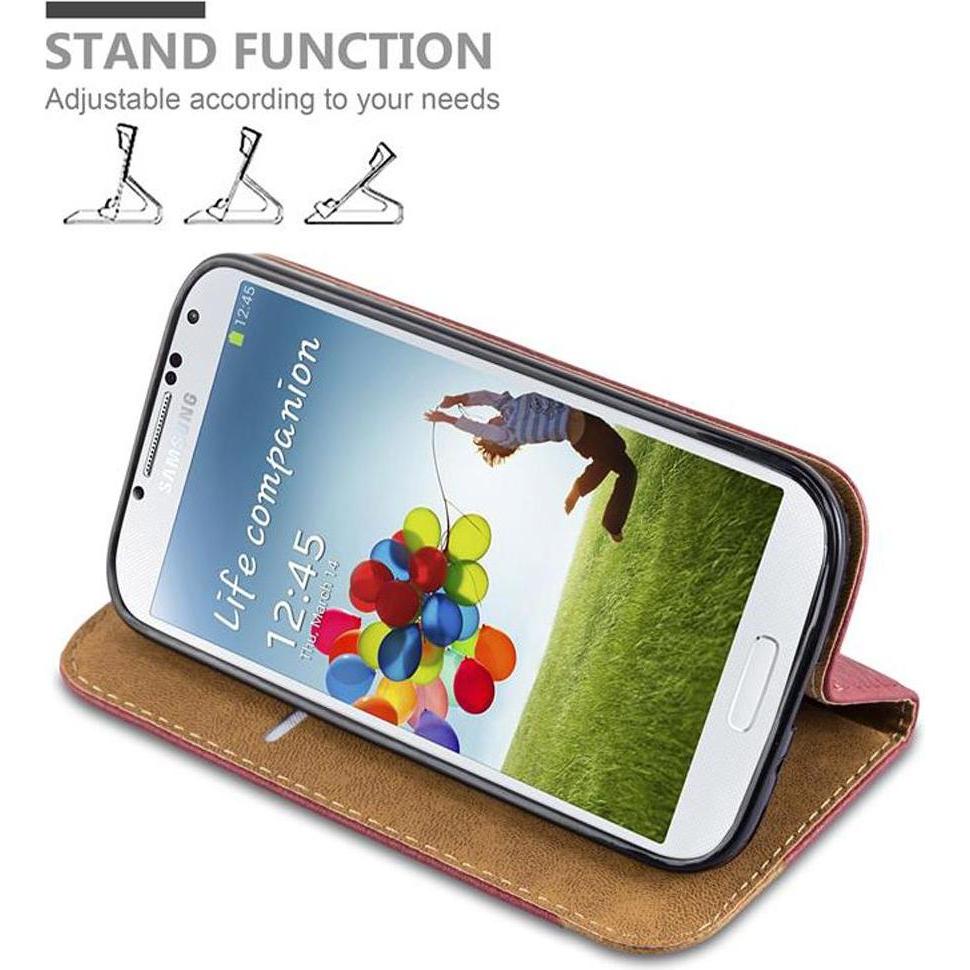 Thumbnail - Cadorabo Hülle case cover für Samsung Galaxy S4 (Samsung Galaxy S4), Smartphone Hülle, Rot