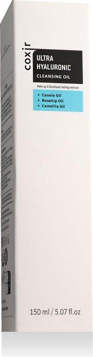 Produktbild Coxir Ultra-Hyaluronic Cleansing Oil 150ml 5.07 fl.oz. Ohne Parabene Ein Schritt Make-up-Entferner für (Make-Up Entferner, 150 ml)