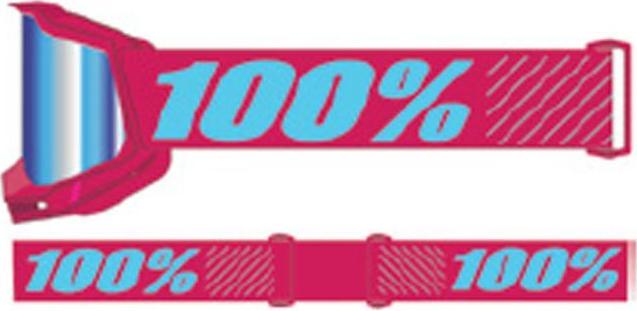 Produktbild 100% Goggle Accuri 2 Excelsior - Mirror blue Lens (Blau)