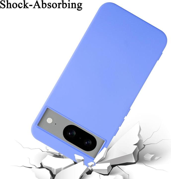 Produktbild Cadorabo Hülle für Google PIXEL 8 TPU im Liquid Schutz Silikon Design (Google Pixel 8)