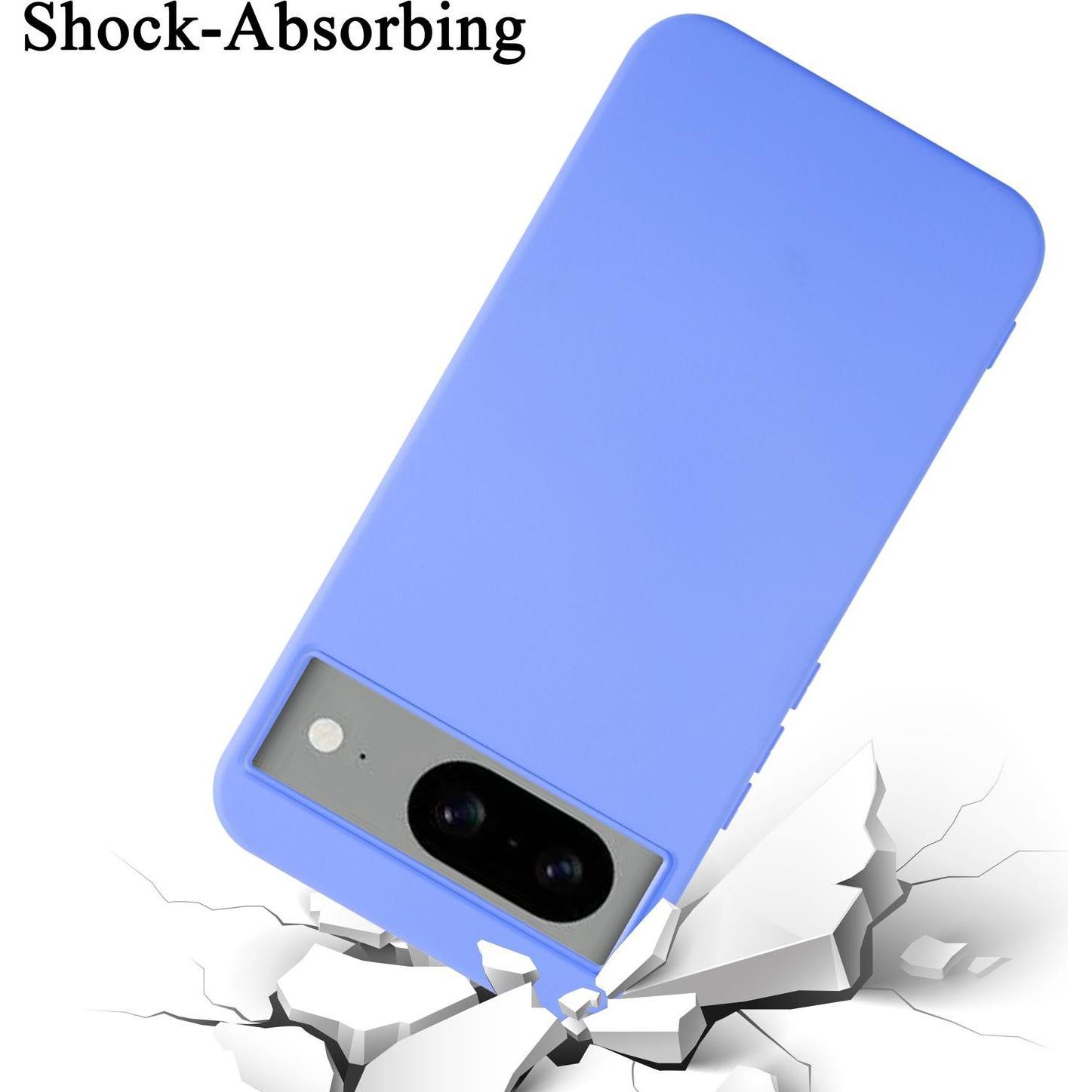 Thumbnail - Cadorabo Hülle für Google PIXEL 8 TPU im Liquid Schutz Silikon Design (Google Pixel 8), Smartphone Hülle, Violett