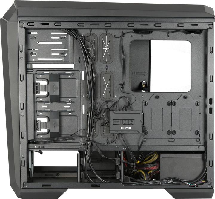 Produktbild Chieftec Stallion II (schwarz, Tempered Glass) (Mini-ITX, mATX, ATX)
