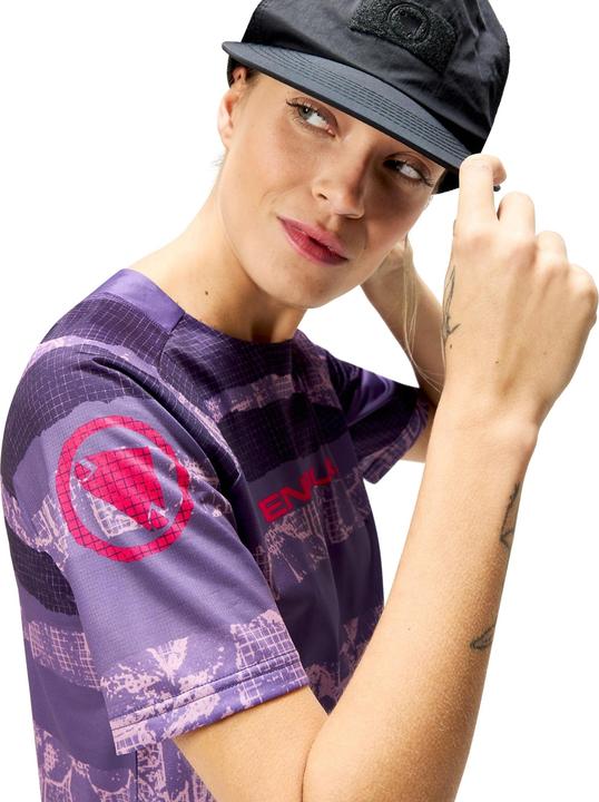 Image du produit Endura Patchwork Wms Ltd S/S Tee Bra (M)