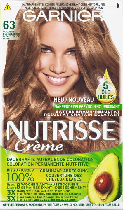 Produktbild Garnier Nutrisse Classic (63 Goldenes Dunkelblond)