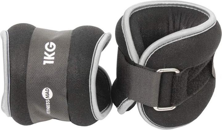Image du produit Fitness Mad - Poids pour poignets et chevilles (1 x 1 kg)