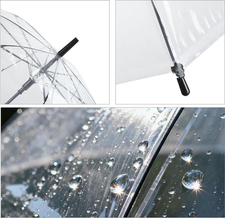 Image du produit Comfort Aid Regenschirm mit Automatiköffnung, transparent, Ø 85 cm