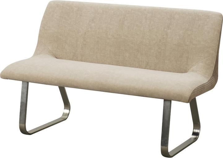 HTI-Living Bank 3-Sitzer Taupe Emrys (140 cm)