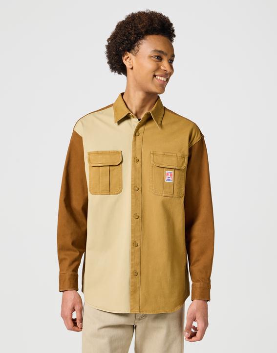 Immagine prodotto Wrangler Camicia a maniche lunghe Casey Colorblock (XL)