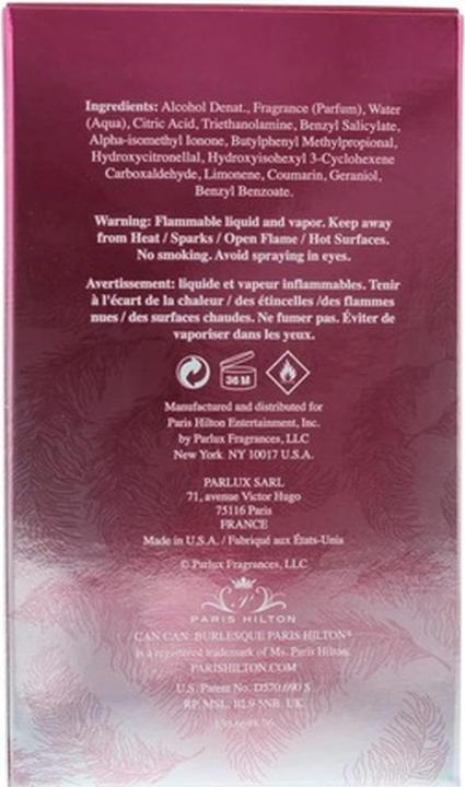 Actual product image Paris Hilton Can Can Burlesque (Eau de parfum, 100 ml)