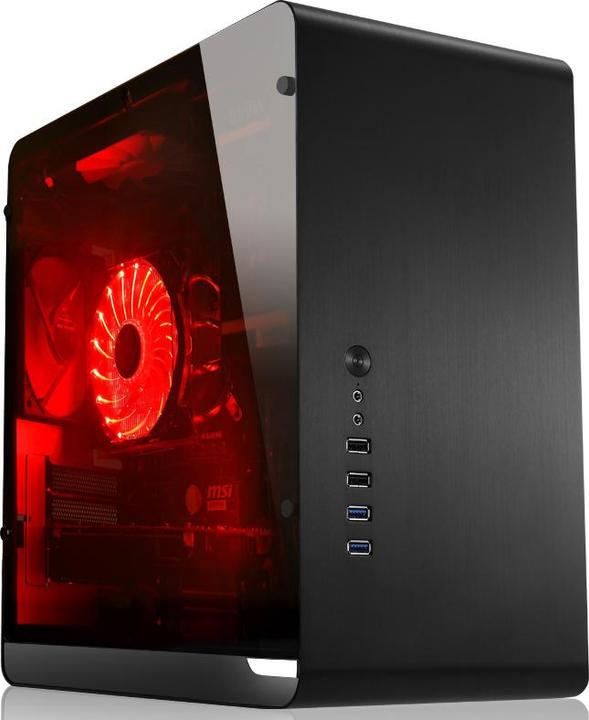Actual product image Jonsbo UMX3 Window Midi Tower, Acrylic (mATX, Mini-ITX)