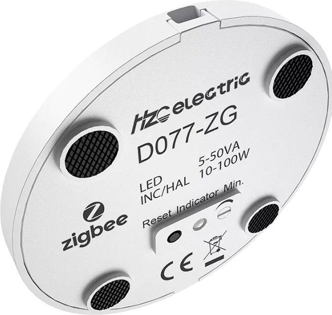 Actual product image Light Solutions Zigbee Dimmer For Wire - Foot Switch - White