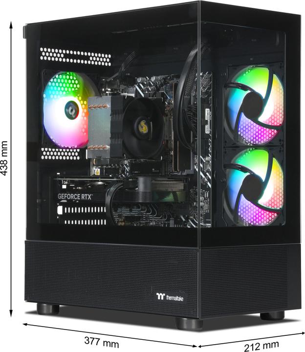 Produktbild Ankermann Gaming V3 (1000 GB, 16 GB, Intel Core i7-13700F, GeForce RTX 5060)