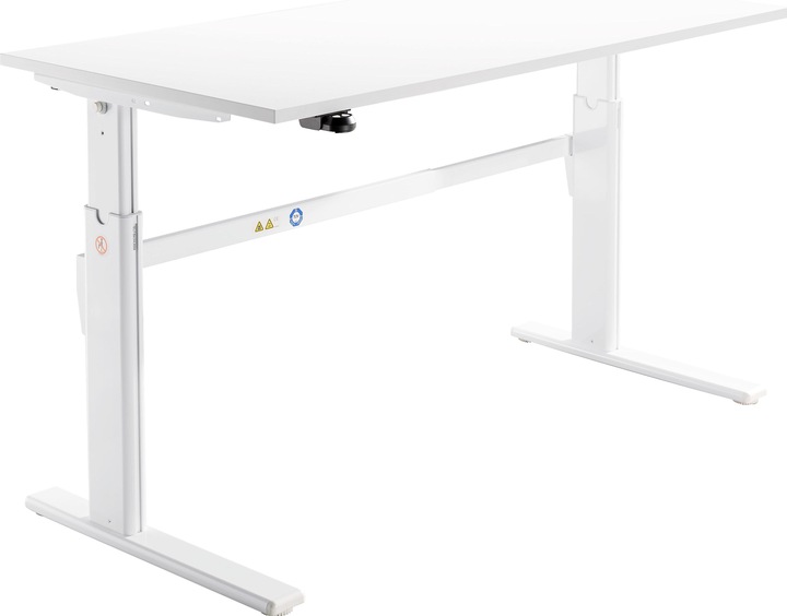Produktbild Schäfer Shop Select Schreibtisch, elektrisch höhenverstellbar, Rechteckform, C-Fuss, Breite 1200 -...