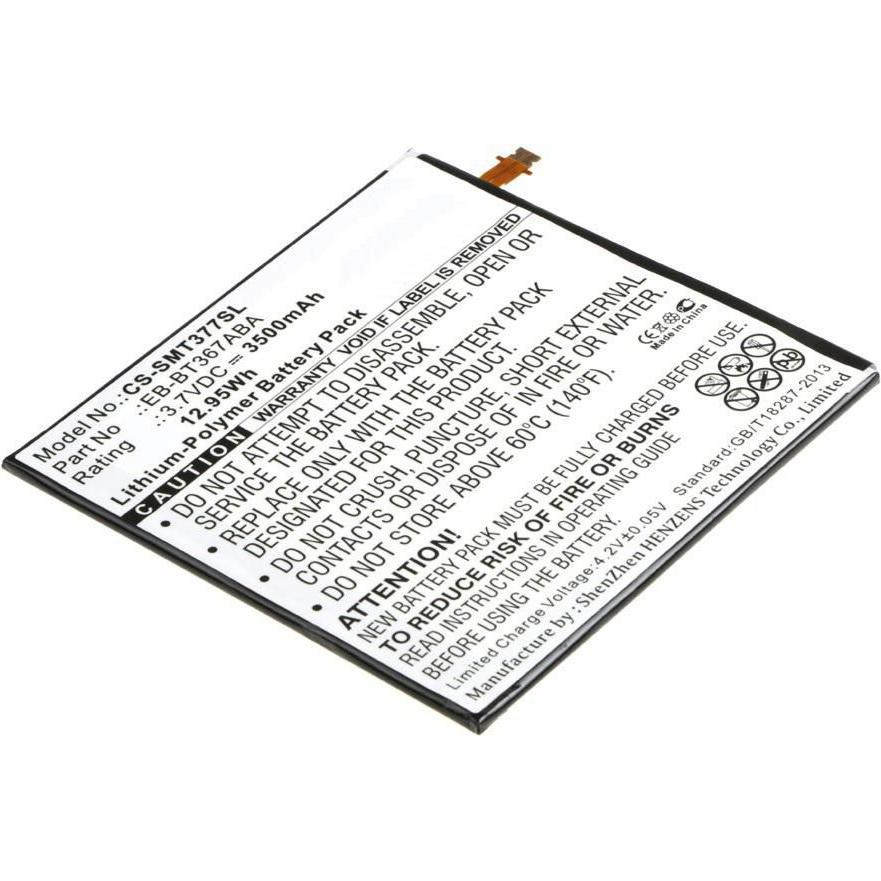CoreParts Battery for Samsung Tablet (Akku, Galaxy Tab E 8.0), Mobilgerät Ersatzteile, Schwarz