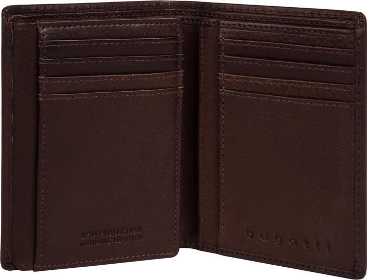 Actual product image Bugatti Neaples Geldbörse RFID Schutz Leder 9 cm