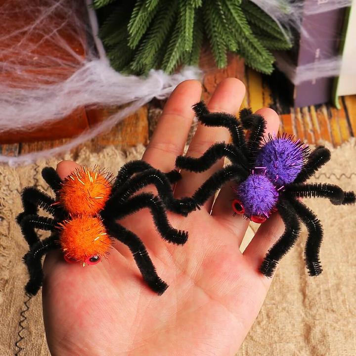 Actual product image Cover-Discount 8cm spider with clip