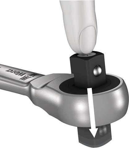 Produktbild Wera 8100 SA 8 Zyklop Metal-Knarrensatz (1/4")