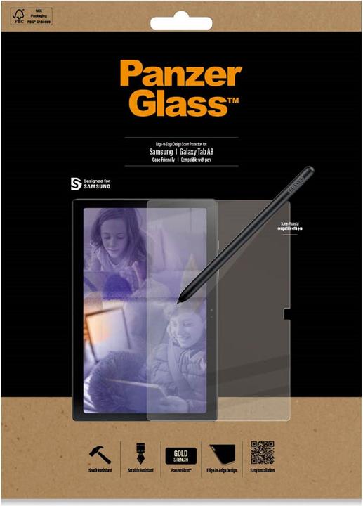 Produktbild PanzerGlass Case Friendly AB (1 Stk., Galaxy Tab A8)