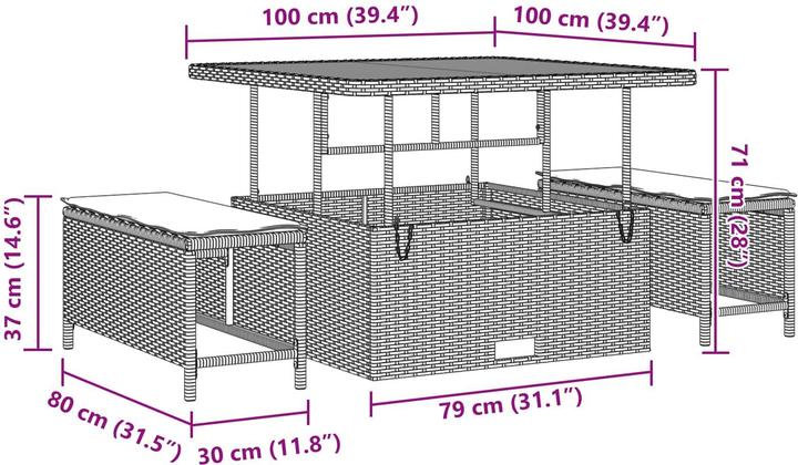 Produktbild vidaXL Harmoni