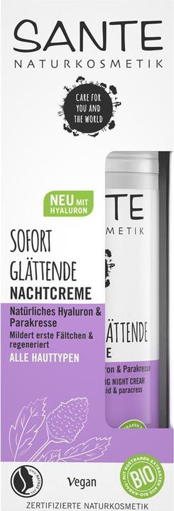 Actual product image Sante Night Cream Immediately Smoothing Hyaluron 50 ml (50 ml)