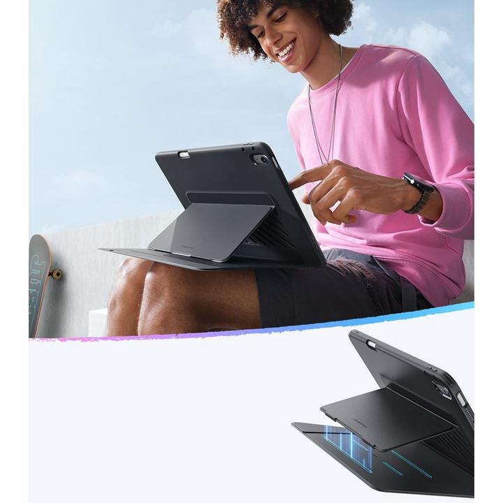 Produktbild ESR - Flip Hybrid (with Pencil Holder) - iPad 10 (2022) 10.9 / 11 (2025 - Black (Ipad 10)