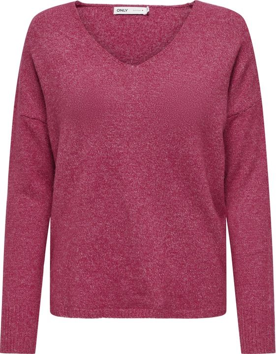 Only V-Ausschnitt Strickpullover Strickpullover
