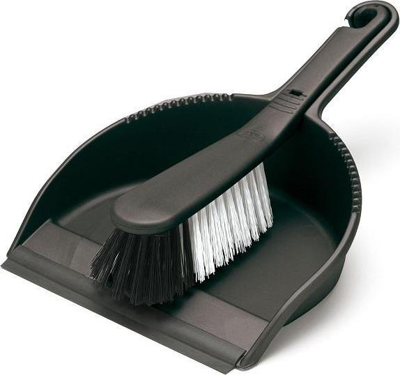 Actual product image Addis Soft Dustpan & Brush Black