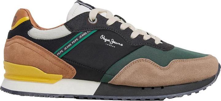 Pepe Jeans Herren Sneaker Dark Stone Beige Hellbraun (45)