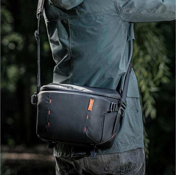 Actual product image Pgytech Photo Backpack OneMo Sling 11L Space Black (Camera shoulder bag, 11 l)