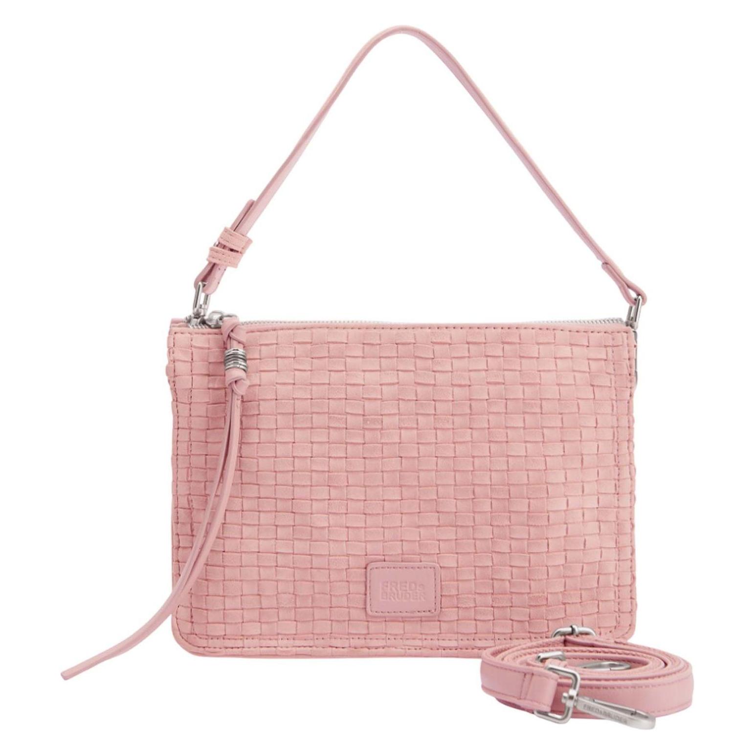 FredsBruder, Damen, Handtasche, Weave Harmony Crossbag, Rosa