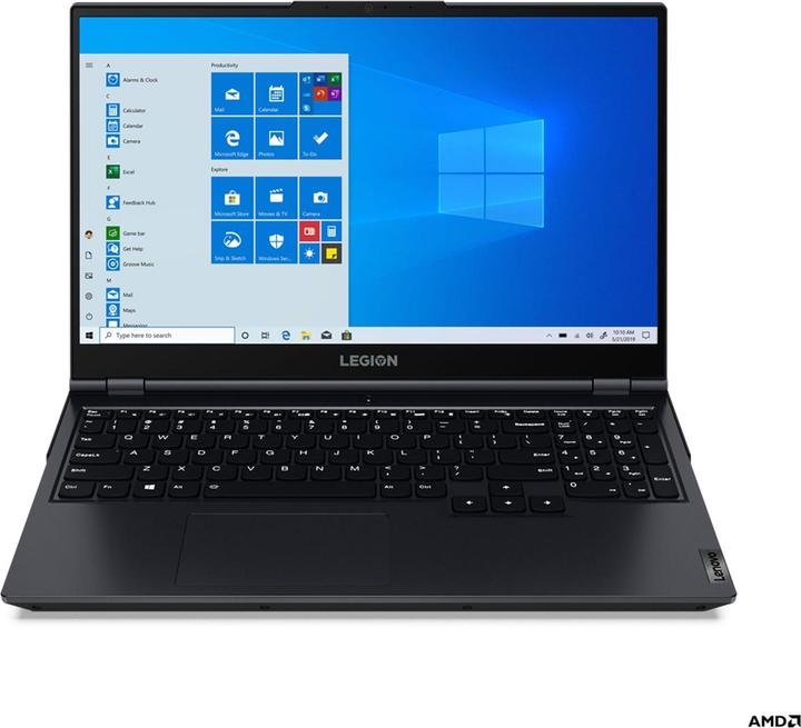 Produktbild Lenovo Legion 5 (15.60", 512 GB, 16 GB, DE, AMD Ryzen 5 5600H)