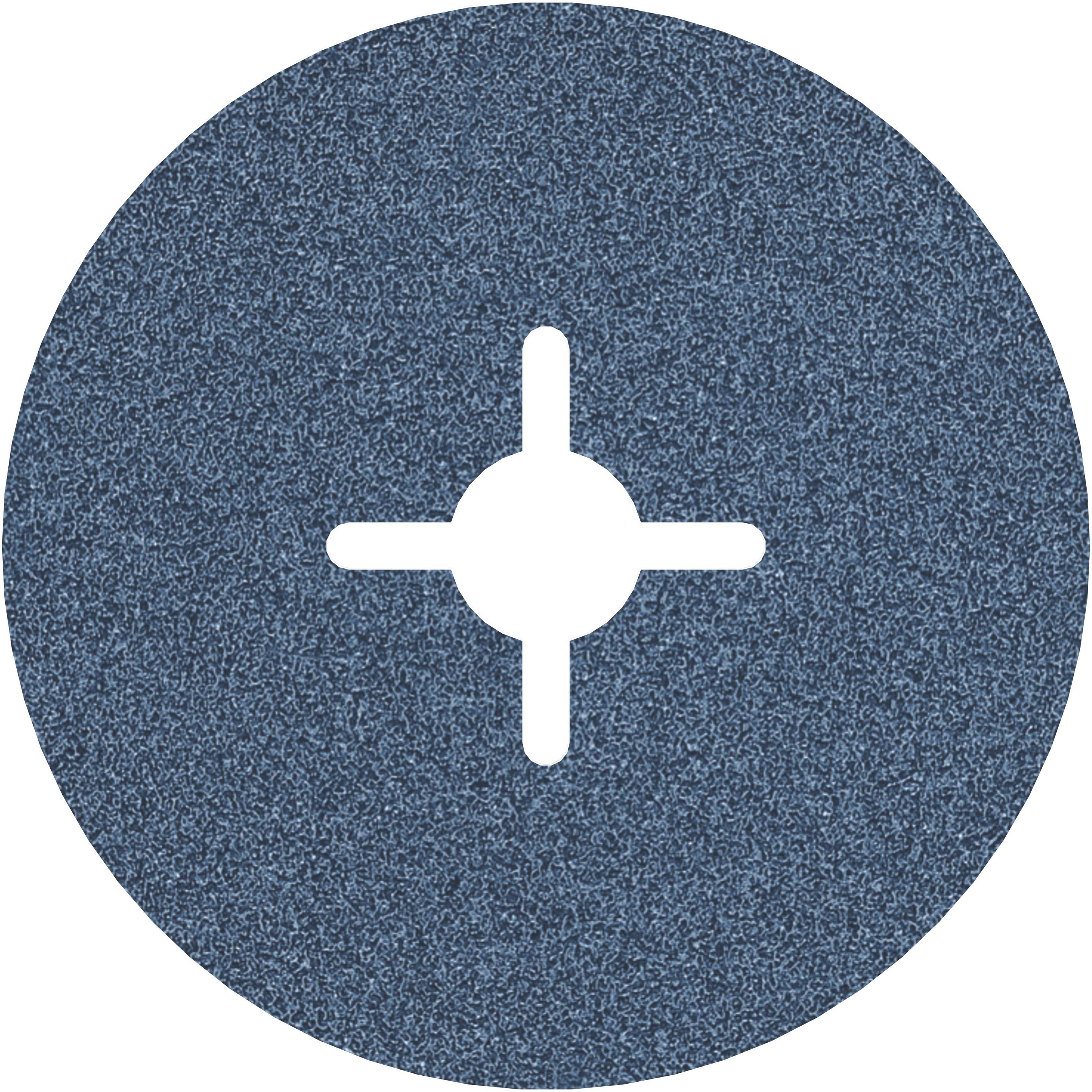 Bosch Professional Zubehör, Schleifmittel, PRO R574 Fiberscheibe, 125 mm, G80 (80)