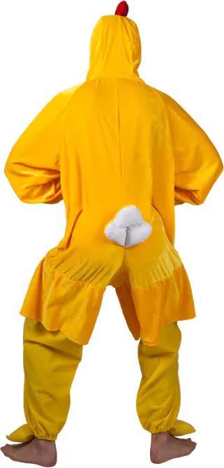 Immagine prodotto Boland Costume da pollo per bambino: tuta in peluche con cappuccio (140)