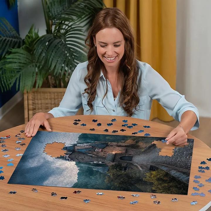 Actual product image Ravensburger Puzzle Germany Collection 12000626 Burg Eltz - 1000 pieces jigsaw puzzle for adults (1000 pieces)