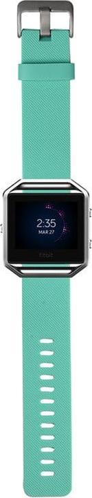 Immagine prodotto JTI Braccialetto in TPU compatibile con Fitbit Blaze - Turchese (Plastico, Sfavillio)