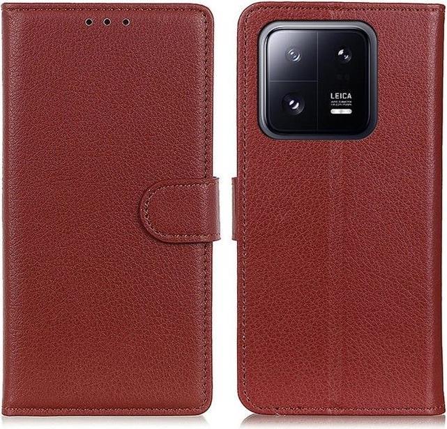 Image du produit MU Classic Série de couvertures de livres en cuir Litchi (Xiaomi 14)