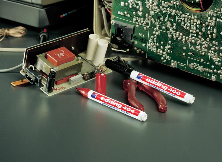Image du produit Edding Marqueur permanent 404 (Rouge, 0.80 mm, 1 x)