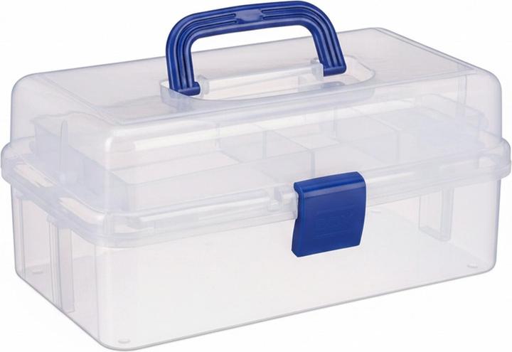 Actual product image Relaxdays Transparent Storage Box (33 cm, 1x)