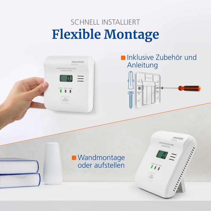 Actual product image Hekatron Kohlenmonoxid-Melder