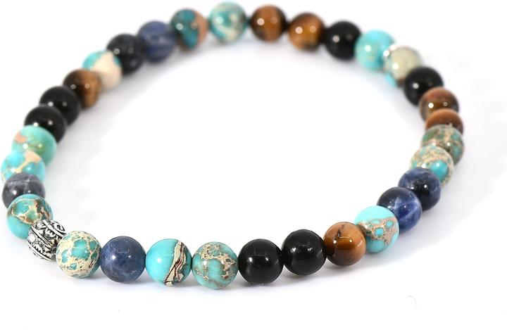 Produktbild Balibay Kiyan (20.50 cm, Edelstein, Jaspis, 925 Sterling Silber, Tigerauge, Lapislazuli, Onyx)