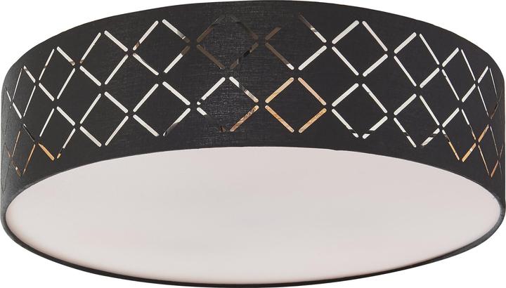 Produktbild Lux.Pro Deckenleuchte Bay Schwarz/Weiss (E27)