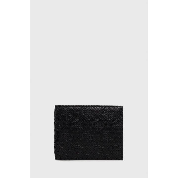 Actual product image Guess Vezzola, Textile Wallet, Logo Detail, SMESCHLEA20, Black, For Men